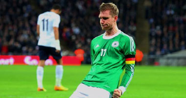 ميرتساكر يشارك فى 100 مباراة دولية مع ألمانيا