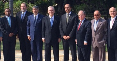 بالصور.. وزير خارجية البرازيل يلبى دعوة سفير مصر على "غداء عمل"