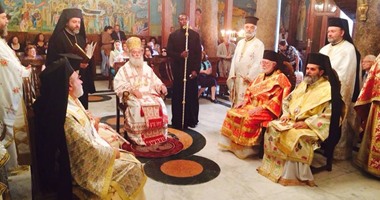 البابا ثيؤدروس يدعو لمصر والتمسك بتعاليم الكنيسة بالإسكندرية
