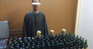 مباحث أسيوط تلقى القبض على فلاح بحوزته 119 زجاجة خمور‎