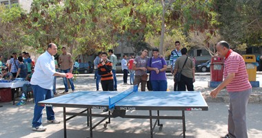 جامعة حلوان تستقبل العام الجديد بمسابقات رياضية