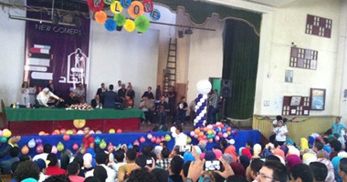 بالصور .. اتحاد طلاب تجارة القاهرة ينظم حفل استقبال للطلاب الجدد