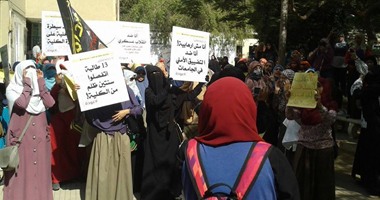 وقفة احتجاجية محدودة لطالبات الإخوان بـ"بنات عين شمس "