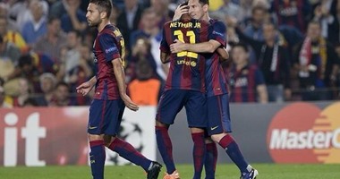 بالفيديو.. برشلونة يهزم أياكس بثلاثية فى دورى الأبطال