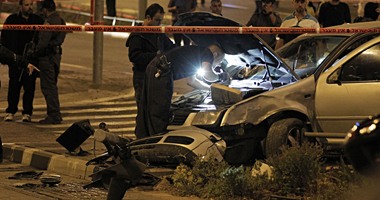 إسرائيل : قاتل الرضعية فى حادث دهس مواطنيين بالقدس عضو بحماس