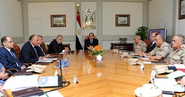 مجلس الدفاع الوطنى يعلن حالة الطوارئ بمناطق فى سيناء لمدة 3 أشهر