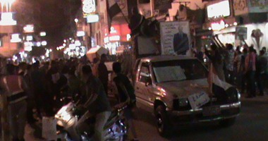 جنازة رمزية لشهداء سيناء تجوب شوارع دمياط