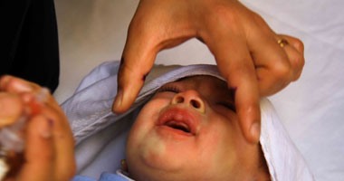 "الصحة": تطعيم 13.5 مليون طفل ضد شلل الأطفال بنهاية اليوم الثانى للحملة