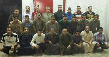 حبس 24 شخصا من المتهمين بقطع طريق "إسكندرية الزراعى" بطوخ