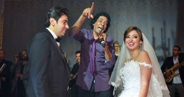 بالصور.. منير يشعل حفل زفاف شيماء عبدالخالق وآسر هشام