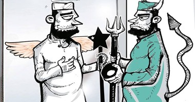 أحداث العريش الإرهابية فى رسوم كاريكاتورية