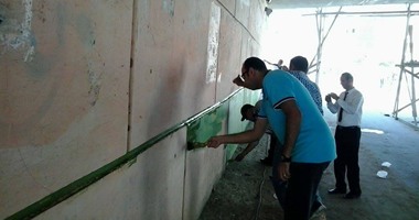 بالصور.. المجلس المصرى للقيادات الشبابية يشارك فى تحويل البرلس لجدريات