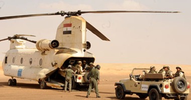 الجيش الثانى يضع اللمسات النهائية للعملية العسكرية فى سيناء