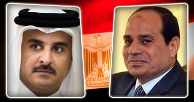 الرئيس السيسى يتلقى اتصالا من أمير قطر يهنئه بعيد الأضحى