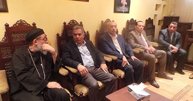 بالصور.. وزير الآثار: ترميم المخطوطات بكنيسة السيدة العذراء بسخا