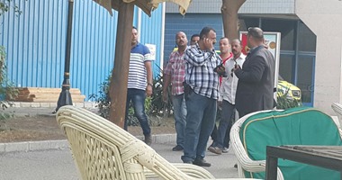 بالصور.. الأمن ينشر قوات داخل الأهلى