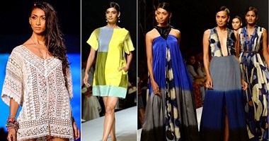 بالصور.. مجموعة Debarun فى أسبوع الموضة الهندية.. ناعمة ومتعددة الألوان