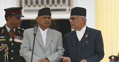 بالصور.. " كيه بى شارما" يؤدى اليمين رئيساً للحكومة الجديدة فى نيبال