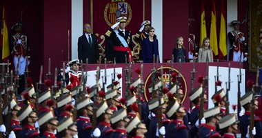 بالصور.. إسبانيا تحتفل بعيدها الوطنى بحضور الملك فيليب والملكة ليتسيا