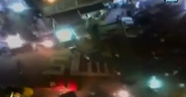 الإبراشى يعرض فيديو واقعة إطلاق ضابط وأمين شرطة النار على"زفة" بالإسكندرية