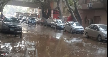 صحافة المواطن مياه المجارى تغرق شارع شجرة الدر بالزمالك اليوم السابع