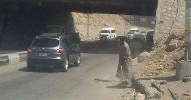 مرور القاهرة: كاميرات مراقبة لرصد أى معوقات بمحيط أعمال نفق زهراء المعادى