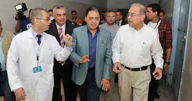 رئيس الوزراء يقرر إزالة مبنى آيل للسقوط فى مستشفى شرق بالإسكندرية
