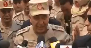 بالفيديو..رئيس أركان القوات المسلحة:لو الناخب منزلش يبقى حاجة كبيرة ناقصة