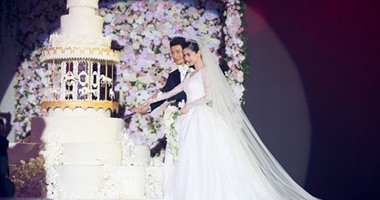 أجمل زفاف بالعالم..كيم كاردشيان الصينية تقيم فرحا أسطوريا بـ20مليون جنيه إسترلينى