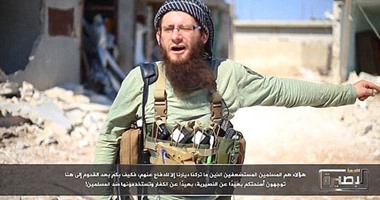 بالفيديو والصور..لوكاس كينى نجل المخرج البريطانى باتريك ينضم لـ"القاعدة" بسوريا