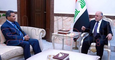 رئيس الوزراء العراقى يبحث مع سفير مصر ببغداد الحرب على تنظيم داعش