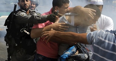 بالصور..إصابة مصور وفلسطينى بالرصاص خلال قمع قوات الاحتلال لمسيرة ضد الاستيطان