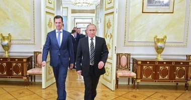 الكرملين: بوتين أرسل برقية للأسد أشاد خلالها بالنصر الاستراتيجى 