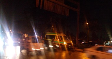 إصابة 5 أشخاص فى حادث انقلاب سيارة بالمنيا