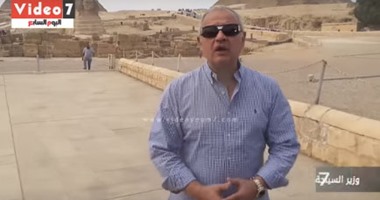 بالفيديو.. وزير السياحة “وجود مورجان فريمان في مصر فرصة لتنشيط السياحة”