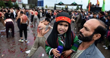 بالصور.. استمرار احتفالات الشيعة فى أفغانستان بذكرى يوم عاشوراء