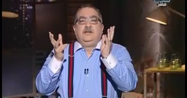 إبراهيم عيسى: انتخبنا السيسى ومؤمنون به ونؤيده "والناس مصدقاه 100%"