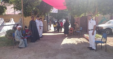 هدوء فى دوائر محافظة قنا وإقبال محدود من الناخبين