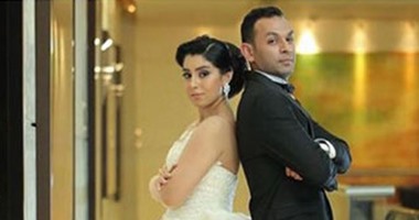 آيتن عامر تنشر صورة زفافها: "يارب أنجلينا جولى وبراد بيت ما يشوفوها"