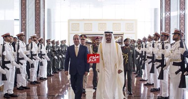 حاكم دبى ينشر صورة استقباله السيسى فى الإمارات: عرضنا تجربتنا الإدارية