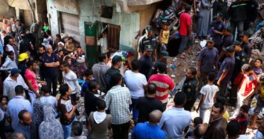 بالصور.. ضحايا عقار الإسكندرية يتلقون العلاج فى المستشفى الميرى