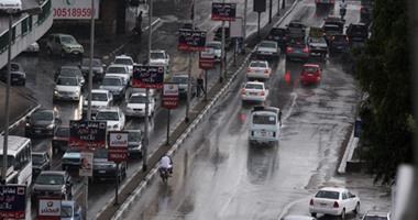 انقطاع الكهرباء عن مدينة السادات بالمنوفية بسبب سقوط أمطار غزيرة