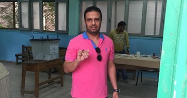 المدير الإدارى للزمالك يصوت لـ"أحمد مرتضى" فى انتخابات البرلمان