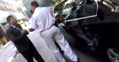 تداول فيديو لمشادة بين شرطى ومحام بسبب مخالفة مرورية