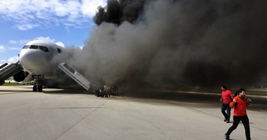 إلغاء رحلة طيران بين روسيا وأرمينيا بسبب انبعاث دخان وإصابة 3 ركاب