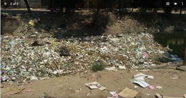 "صحافة المواطن".. بالصور.. نقص الخدمات وانتشار القمامة بقرية سنهوا بالشرقية
