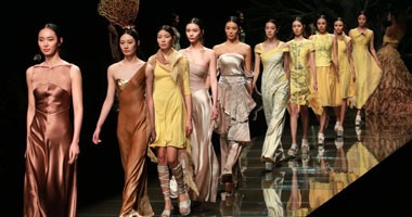 بالصور.. عرض أزياء جديد ضمن فعاليات أسبوع الموضة الصينى ببكين