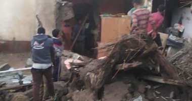 صحافة المواطن.. وفاة 3 بعد انهيار منازلهم الطينية بسبب الأمطار بالإسماعيلية
