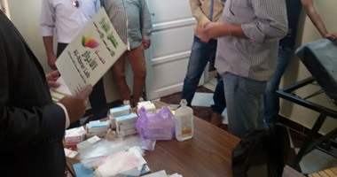 بالصور.. ضبط أقراص مخدرة داخل مركز علاج إدمان غير مرخص فى بنى سويف