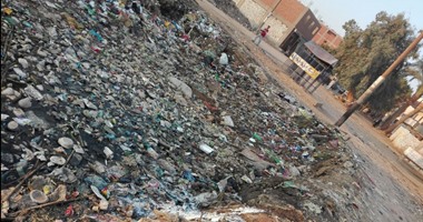 صحافة مواطن: بالصور.. انتشار القمامة بأبوجرج مركز بنى مزار فى المنيا